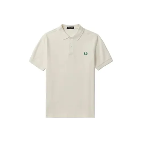 FRED PERRY FW24 Поло Мужское Белое