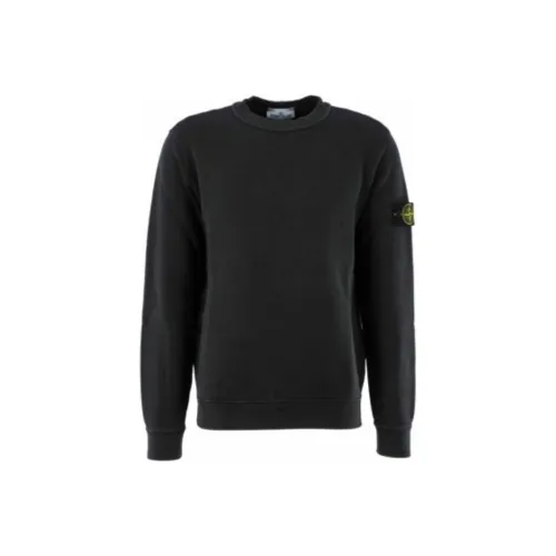 Stone Island Свинцово-серый Мужской Свитшот