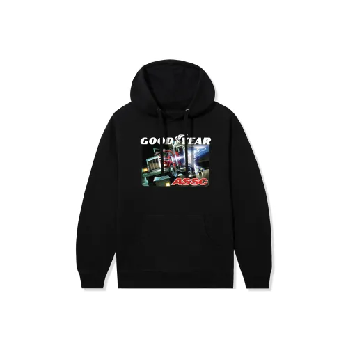 ANTI SOCIAL SOCIAL CLUB Goodyear Collaboration Черный Унисекс Свитшоты