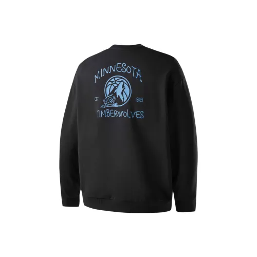 NBA Minnesota Timberwolves Толстовка Унисекс Черный