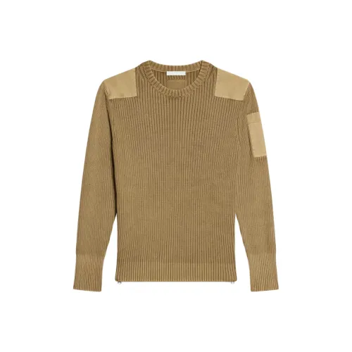 Helmut Lang SS25 Свитер Мужской Теплый Хаки