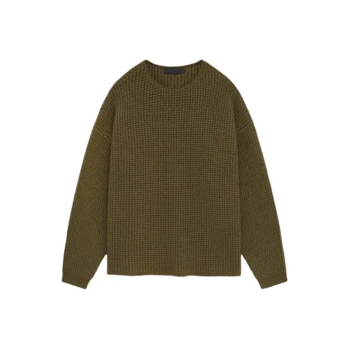 Fear of God ESSENTIALS Оливково-зеленый/Оливковый Мужской Трикотаж