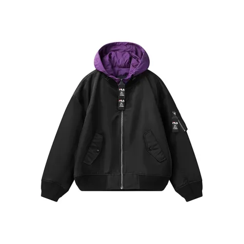 FILA MIHARA YASUHIRO Collaboration Collection Глубокий черный Мужские куртки