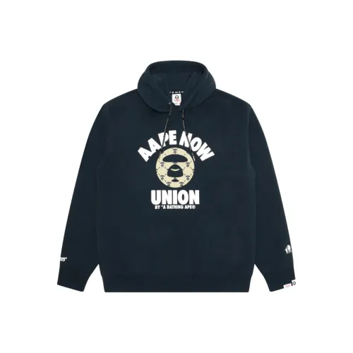 Aape FW24 Свитшот Мужской Темно-синий