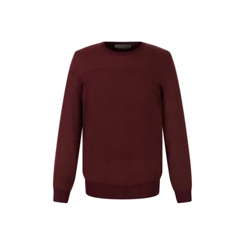 Corneliani Мужские Свитера Бордового Цвета