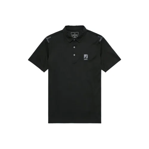 Nautica Мужская черная поло