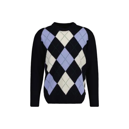 GANT Темно-синие мужские свитеры