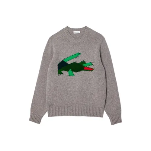 LACOSTE Серые Мужские Свитера
