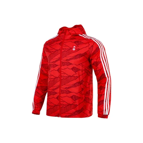 Adidas Red Men's Jackets Adidas Красный Мужские Куртки