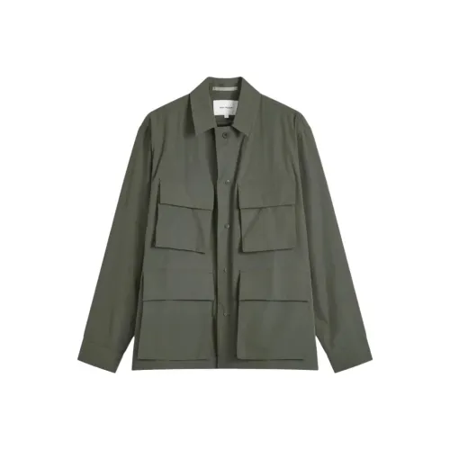 NORSE PROJECTS Куртки и Пальто Мужской Черный Оливковый