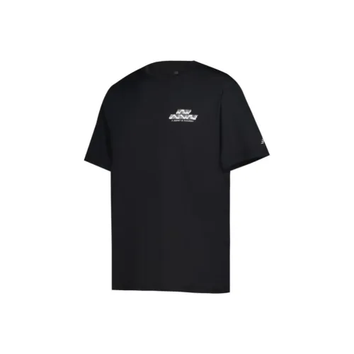 New Balance совместный бренд SS25 T-рубашка мужская черная