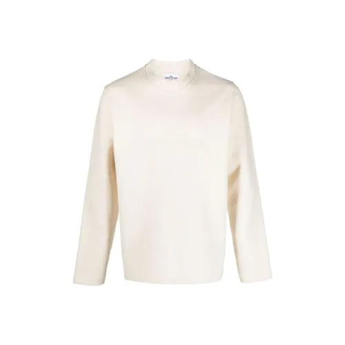 STONE ISLAND Свитер Мужской Светлый Бежевый