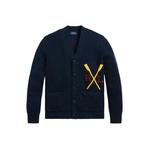 Polo Ralph Lauren SS24 Трикотаж Мужской Морской Синий