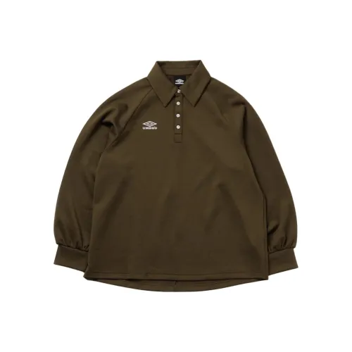 Umbro Зеленое Унисекс Поло