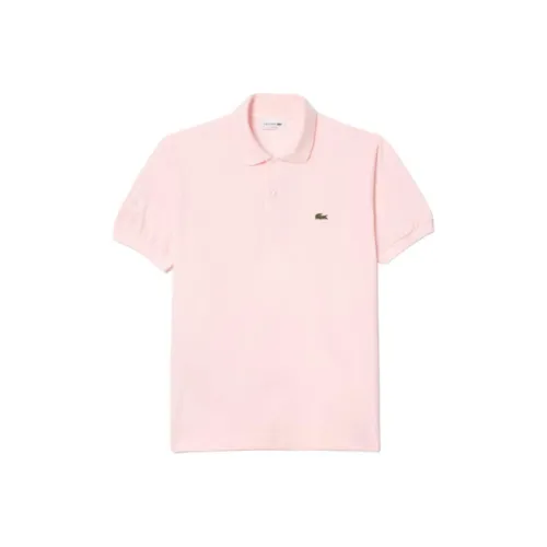 LACOSTE Поло Мужское Светло-Розовое
