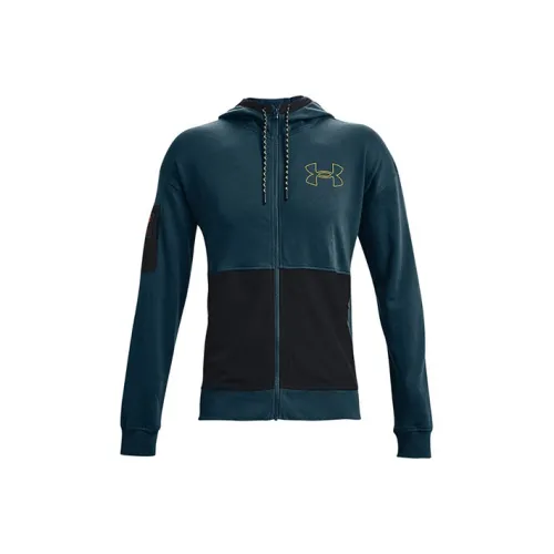 Under Armour Rival Темно-циановый Мужская Куртка