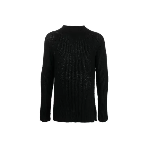 DRIES VAN NOTEN Мужские черные свитеры