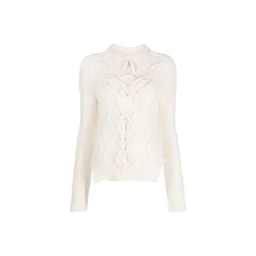 ISABEL MARANT FW23 Свитер Унисекс Белый