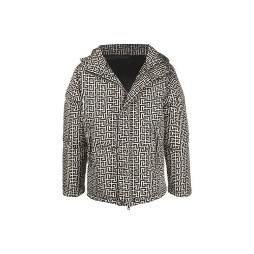 BALMAIN Мужские черные куртки