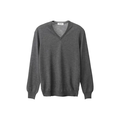 Gran Sasso Серый Мужские Свитера