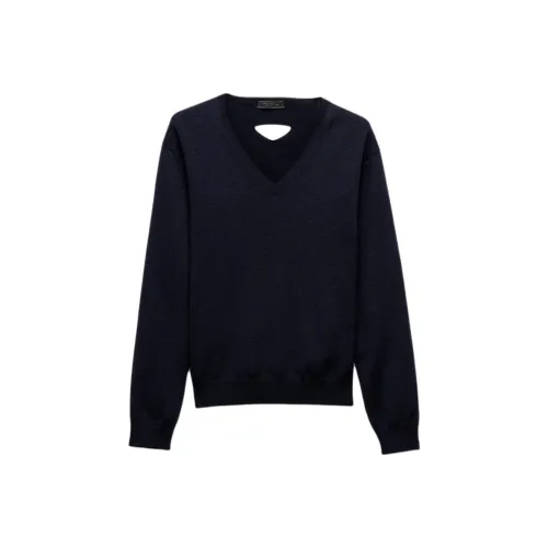 PRADA Свитер Мужской Морской Синий