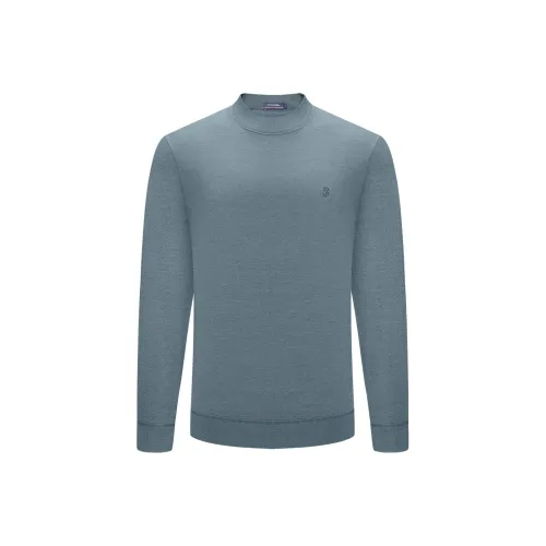 GY Goldlion Свитер Мужской Синий Серый