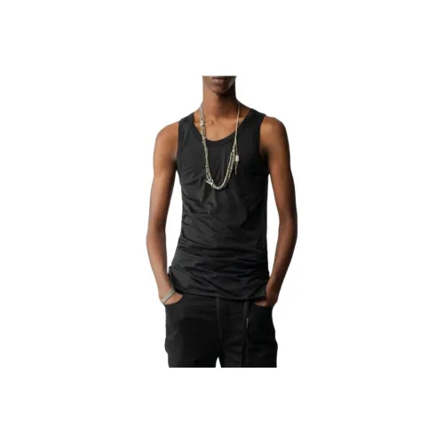 Ann Demeulemeester Dirk Tank Top Tank Top Мужской Черный