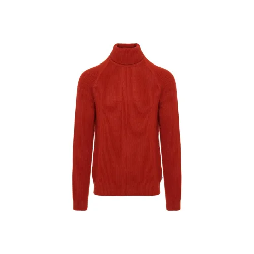 Hugo Boss Red Men's Sweaters Hugo Boss Красные Мужские Свитера