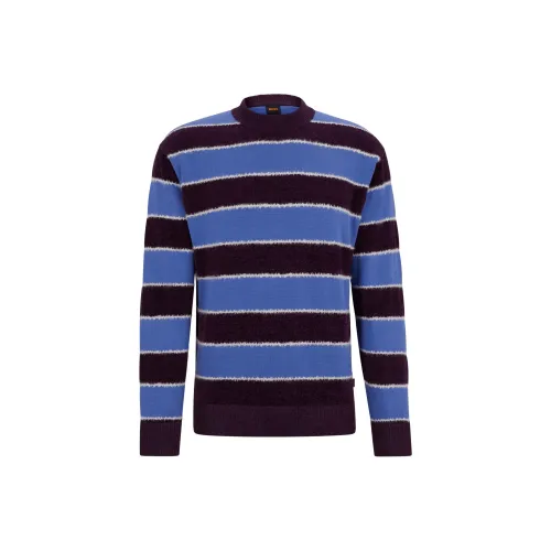 Hugo Boss Фиолетовые Мужские Свитера