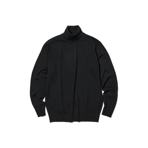 UNIQLO Мужские черные свитера