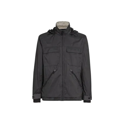 Zegna Куртки и Пальто Мужской Темно-Серый