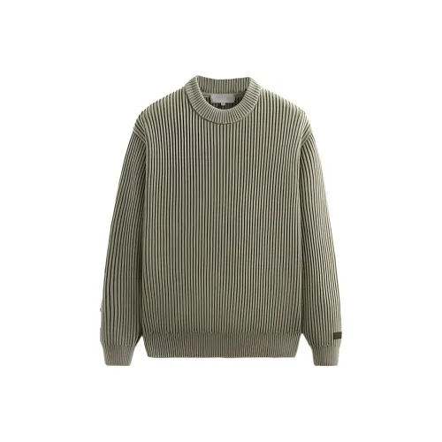 KITH Garment Трикотаж Мужской Армейский Зеленый