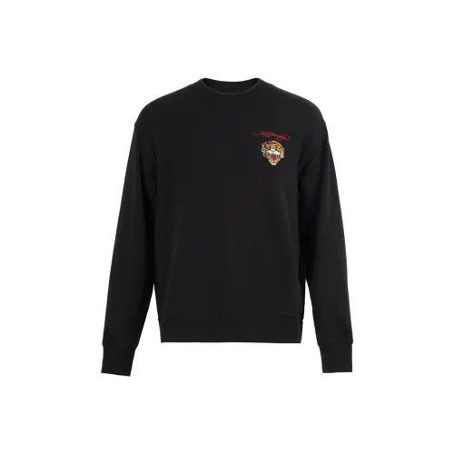 Ed Hardy Черные Мужские Свитшоты