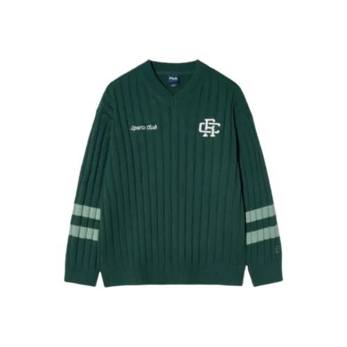 FILA Зеленые Мужские Свитера