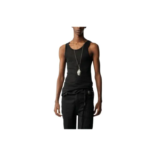 Ann Demeulemeester Dirk Tank Top Tank Top Мужской Черный