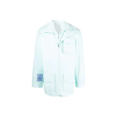 McQ Alexander McQueen Светло-синие Мужские Куртки