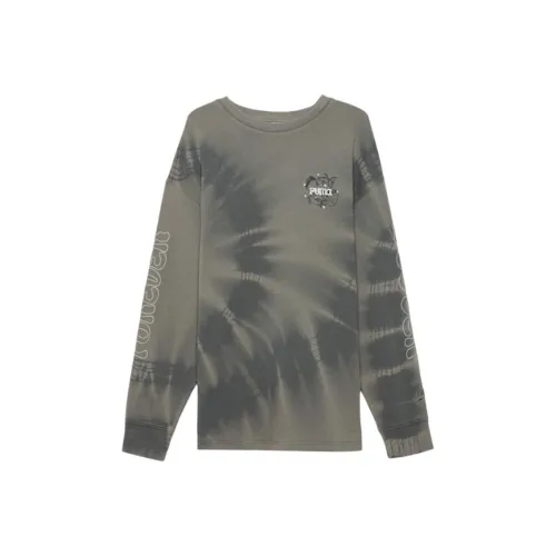 PUMA DOWNTOWN RE PLACE Толстовка Мужская Минеральный Серый