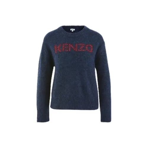 KENZO Темно-синие мужские свитеры