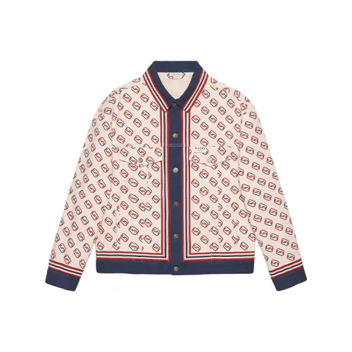 GUCCI FW21 Куртки и пальто Мужской Бежевый