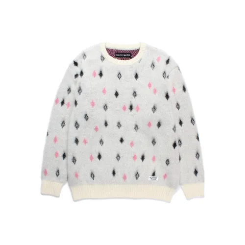 WACKO MARIA FW24 Белый Унисекс Свитеры