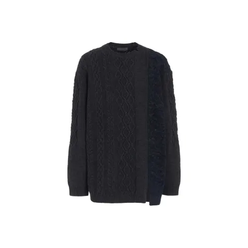 Yohji Yamamoto Уголь Мужские Свитера