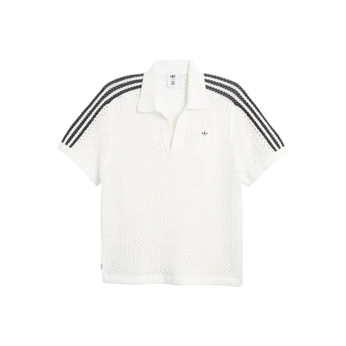Adidas Originals CLOT BY EDISON CHEN FW24 Поло Унисекс Белый