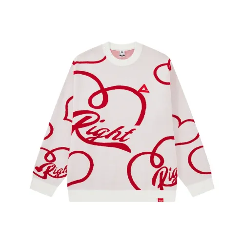 PEAK RIGHT Series Свитер Унисекс Натуральный Белый