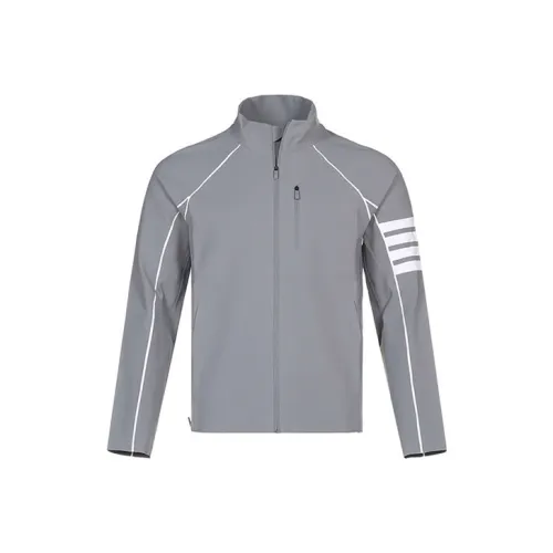 THOM BROWNE Light Gray Мужские Куртки