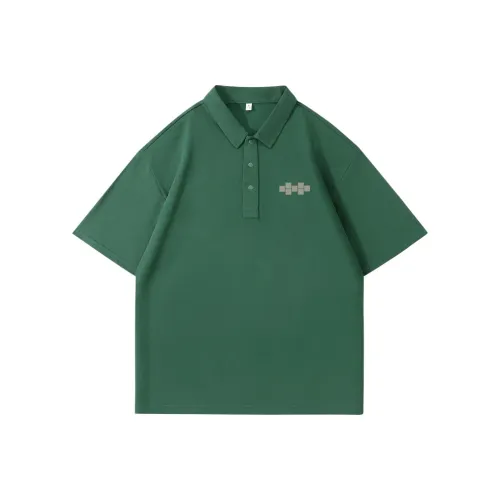 CAOT Зеленое унисекс-поло