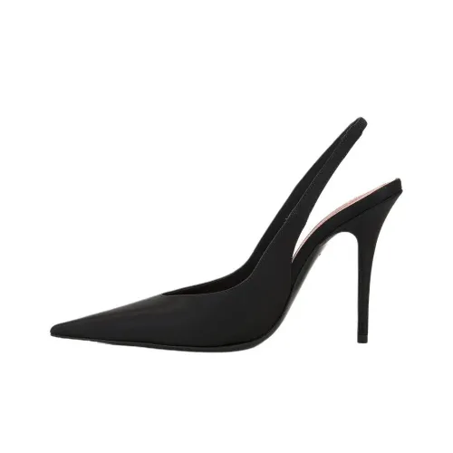AMINA MUADDI Anok Узкий каблук Высокие каблуки 10,5 см Женские Черный