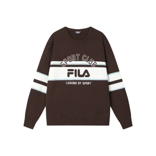 FILA Dried Молочно-коричневый Мужские Свитера