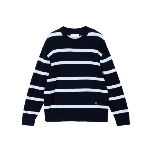 JACK JONES· Свитер Трикотаж Мужской Темно-синий Синий