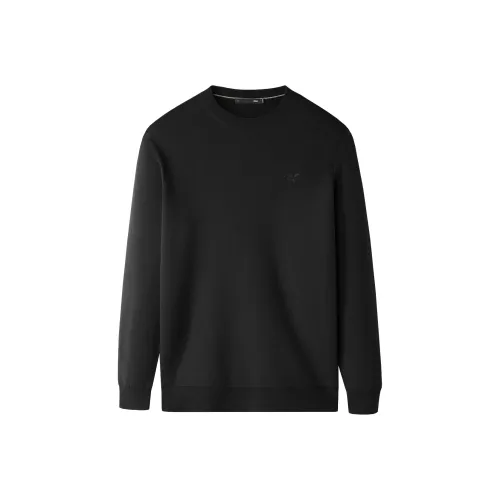 HLA Кашемир Круглый вырез Мягкий And Удобный Повседневный Термический Рафинированный Вышивка Трикотаж Мужской