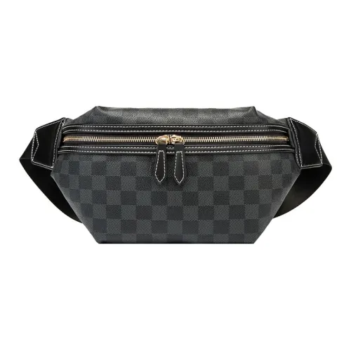 Old Man's Head Сумка через плечо из синтетической кожи мужская черная